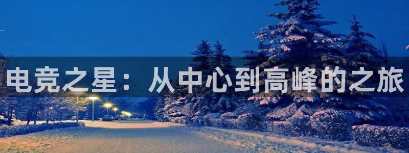 易游电竞平台：电竞之星：从中心到高峰的之旅