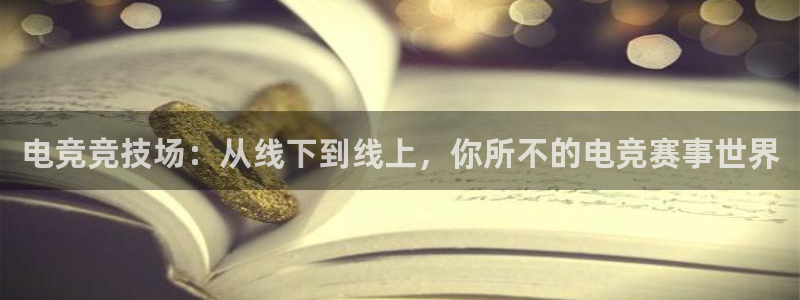 易游电竞解说：电竞竞技场：从线下到线上，你所不的电竞赛事世界